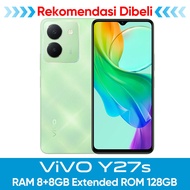 Vivo Y27 6+128GB RAM 6GB+6GB ROM 128GB Garansi resmi handphone vivo termurah hp VIVOY27S baru 2023