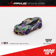 [PREORDER] MiniGT 1:64 Toyota GR Supra KUHL 2021 D1GP EVANGELION RACING / D1 Blister Packaging MGT00