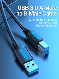 Vention Kabel Data USB 3.0 Printer Scanner Harddisk USB3.0 A to B Male