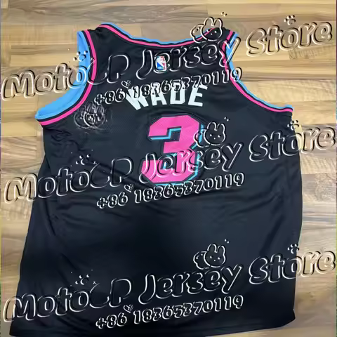2025 Summer New Arrivals #3 WADE Basketball Jersey Oversized Men's T-Shirts Children/Adult Universal
