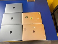 最後四部Macbook Air M1 A2337 零件機有唔著機有著機但爆芒總之零件機not Good working, for parts