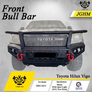 Toyota Hilux Vigo Front Bull Bar Metal 2005-2015 Vigo Bull Bar Depan Besi Vigo Revo Bull Bar