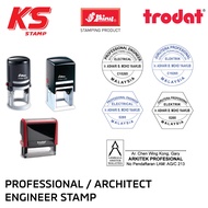 PROFESSIONAL / ARCHITECT ENGINEER STAMP (R-542 / S-542 / 4915)