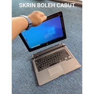 LAPTOP 2 IN 1 FUJITSU ARROW TAB ,SSD,DUAL CAMERA,LIKE NEW