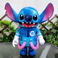 HJ-POPMART MEGA SPACE MOLLY Stitch 400% Bubble Matt