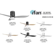 iFan 52in DC Motor Ceiling Fan | Integrated 3-Colour LED Lights | 6 Speed Selection