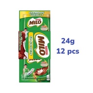 Milo Sachet Activ-Go Choco Malt Powdered Milk Drink 24g Pack of 12