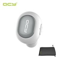 QCY Q26 mono car calls bluetooth earphone wireless headset noise cancelling earbud &amp; storage pouch w