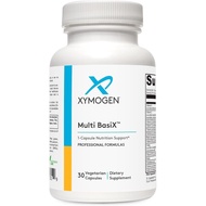 XYMOGEN Multi Basix - Daily Multivitamin Supplement - Over 20 Essential Nutrients for Foundational W