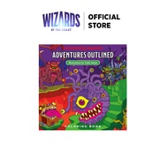 Dungeons & Dragons Adventures Outlined Coloring Book