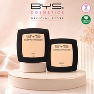 BYS Cosmetics Compact Powder 7 g. Pressed Smooth Fine Texture Light Controls Excess Oil Pressed Powd