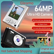 Gleamo Digital Camera HD Digital Retro Camera 2.4-inch screen Children's camera 4K Video & Audio rec