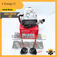 Keyset Original Honda K16 Kunci Kontak Scoopy FI Kunci Motor 1 Set Key Set Konci Motor Skupi Injeksi