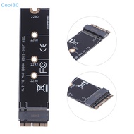 Cool3C M2 SSD Adapter M.2 PCIE NVME SSD Converter Card Internal Solid State Drive for Apple Macbook Air Pro HOT