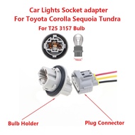 Toyota Corolla Sequoia Tundra Car Lights T25 3157 Bulb Holder Connector