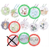 (紅圈換綠圈)[全新] Chiikawa Charms 食玩盲袋 吊飾 Bandai 搖搖掛飾 掛件