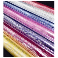 5 METER (PER UNIT) Opp Plastic hamper, translucent, colored and patterned wrapping plastic