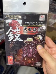 日本TENYO METALLIC NANO PUZZLE 戰國武將 金屬模型 3D立體拼圖 武田信玄