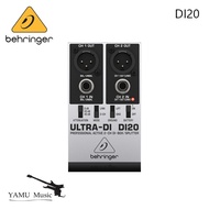 Behringer DI20 Professional Active 2-Channel DI Box/Splitter