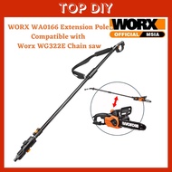 WORX WA0166 Extension Pole Compatible with WG322E Worx Chain saw Mesin Potong Pokok Mesin Potong Kayu Chainsaw