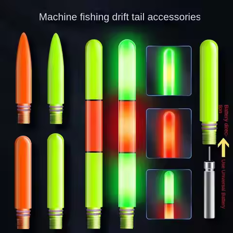 1 Pcs Ultra Sensitive Induction Sensor Color Change LED Fishing Smart Float Top Super Bright Luminou