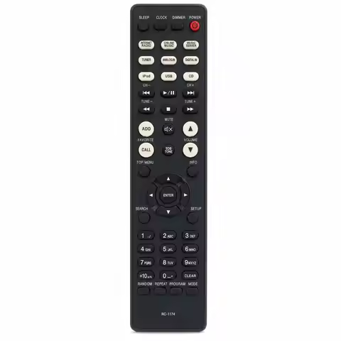 Audio Replacement Remote Control For DENON Combined Power Amplifier RC‑1175 RC‑1174 Power Amplifier 