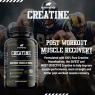 OX NUTRITION CREATINE 2250MG 90CAPSULE READY STOCK