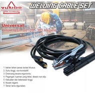HARGA SPESIAL Tang Las Set + Kabel Las 5 Meter + Konektor Mesin Las 120A 160A 200A Trafo Las 450W 90