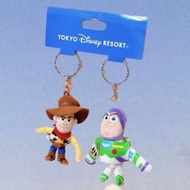 ✨全新 日本買回🇯🇵 胡迪 巴斯光年 娃娃 吊飾 鑰匙圈 一組兩入 東京迪士尼 Disney正貨 現貨 全新 日本代購