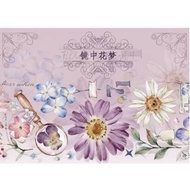 Yi'er~Mirror Flower Dream Purple Flower PET tape One Loop Packing PET tape-6cm * 100cm/Loop