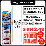 Hotwheels / Matchbox Protector 6-7 Car Display Holder Card Rack /Display Holder For Mainline Long Ca