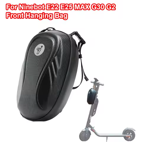 Original Front Hanging 4.1L Bag For Segway Ninebot E22 E25 MAX G30 G2 Electric Scooter