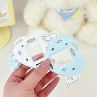 Love Wings Card Holder 3cm 7cm Small Card Holder ID Card Holder Bag Pendant