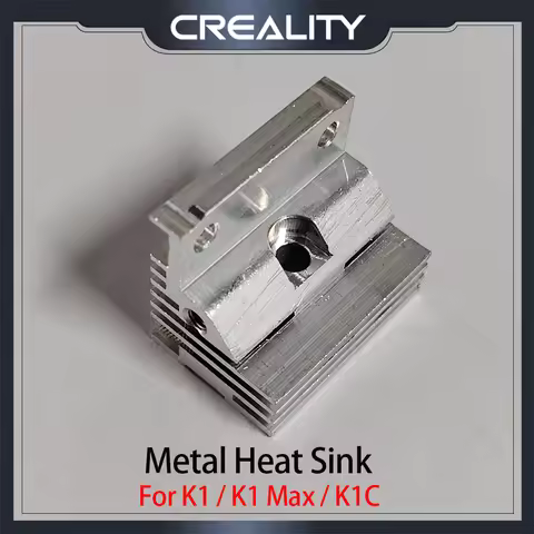 Creality for K1 / K1 Max / K1C 3D Printer Radiator Metal Heat Sink 1PC Original K1 Series Heat Sink 