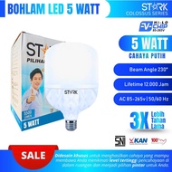 CAHAYA Stark Colosssu 5 Watt LED Bulb 5 Watt White Light Energy Saving Home Bulb 5 Watt Cool Dayligh