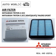 AIR FILTER TRITON 2.5 , TRITON 3.2 (KB4T)(KJ4T) , PAJERO SPORT(KH4W) ( 1500A358 ) ( 8-97251944-0 )