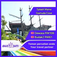 [PM KAMI UTK PROMO] Splash Mania Gamuda Cove Waterpark Ticket