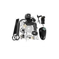 80cc Bicycle Motorcycle 2 Stroke Gasoline Black Engine Kit For Bicycle Mountain Bike Complete Set