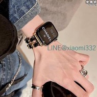 華強北s8手錶新款接打電話智能手錶女小香風雙排鏈多功能運動手環
