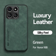 For Honor X8B Case Luxury Pu Lerther Skin Matte Phone Casing For Honor X8B Back Cover