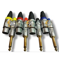 One pair of akaimono Diamond Benji jacks + canon Diamond Benji sockets