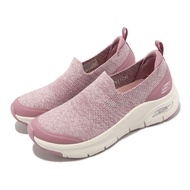 【SKECHERS】SKECHERS  ARCH FIT 休閒鞋/粉色/女鞋- 149563MVE/ US6.5/23.5CM