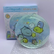 Sumikko Gurashi 角落生物 恐龍 企鵝 本物 海洋系列 玻璃碟 20cm直徑