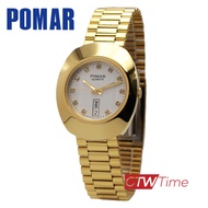 Pomar นาฬิกาข้อมือผู้ชาย สายสแตนเลส รุ่น PM73432SS02 / PM73432GG02 / PM73432GG01