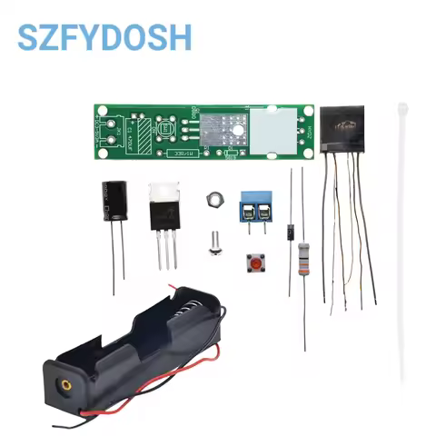 High Voltage Step-Up Inverter DIY Kit – 15KV HF Arc Ignition Generator Using 3.7V 18650 Battery and 