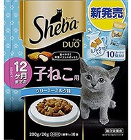 Sheba Cat Food Duo 12個月奶牛味200克