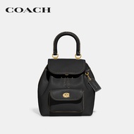COACH กระเป๋าเป้ผู้หญิงรุ่น Riya Backpack 21 สีดำ CH789 B4/BK