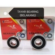 EX5 DREAM / WAVE 100 TAYAR BEARING SET BELAKANG(6201~1 pc/6301~1 pc) BEARING TAYAR