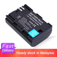 1pcs Fully Decoded 2650mAh LP-E6 LP E6 LPE6 Camera Battery for Canon 5D Mark II III 7D 60D EOS 6D  f