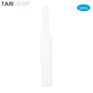 TANLOOP 20pcs Set PVC Tube Connector, 4mm to 8mm Transparent Aquarium Hose Adapter, Accessories Tube